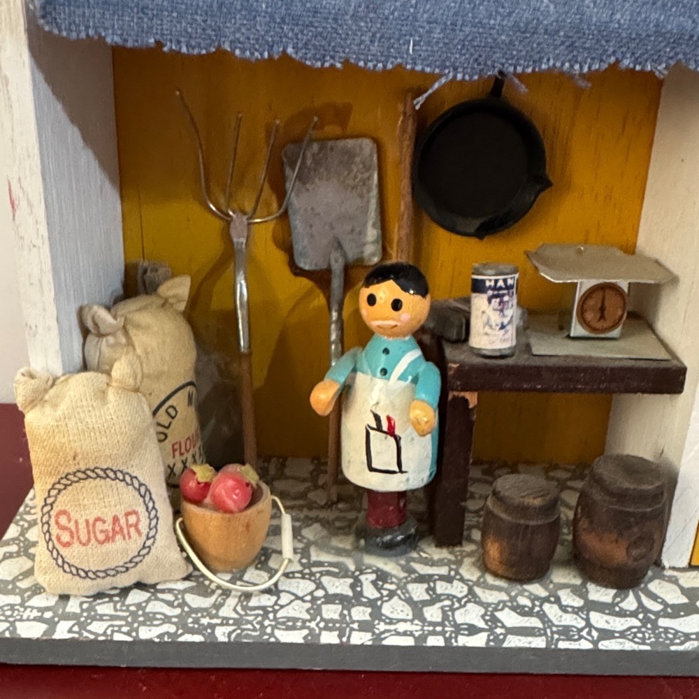 Vintage handmade Miniature General Store Model - Picture 2 of 11